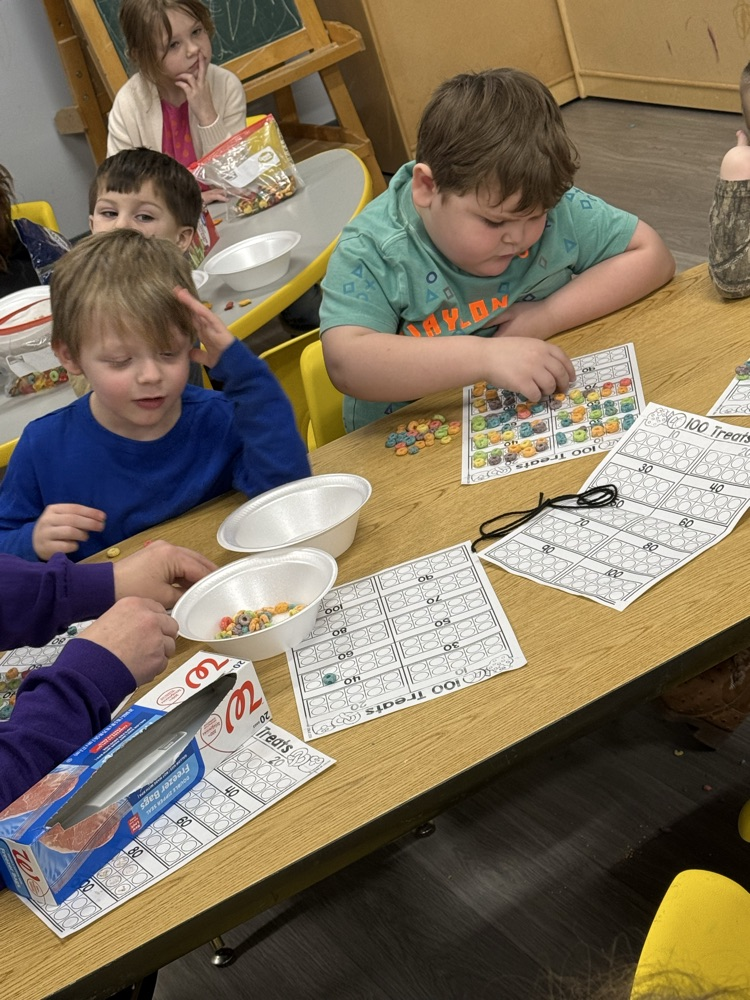 Counting 100 Fruit Loops