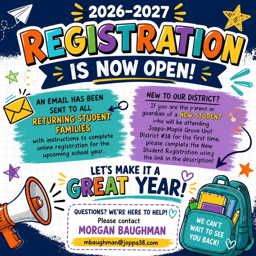 Online Registration is now OPEN!