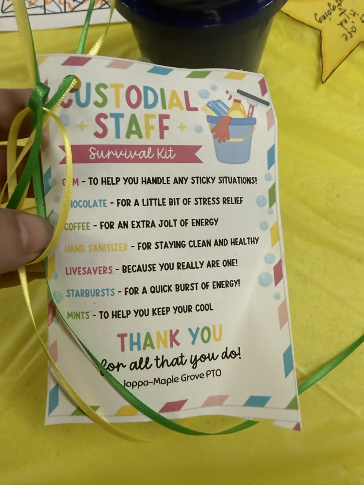 We appreciate our custodians!!