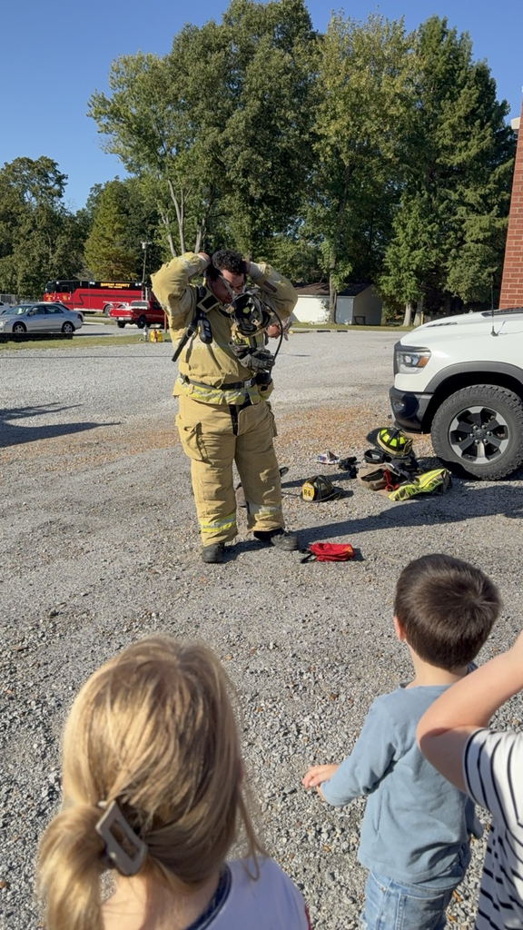 seeing the firefighters uniform