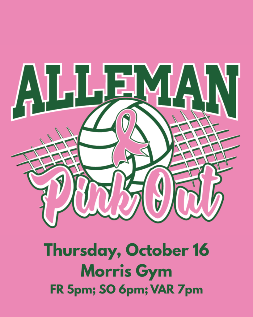 pink background with net and volleyball