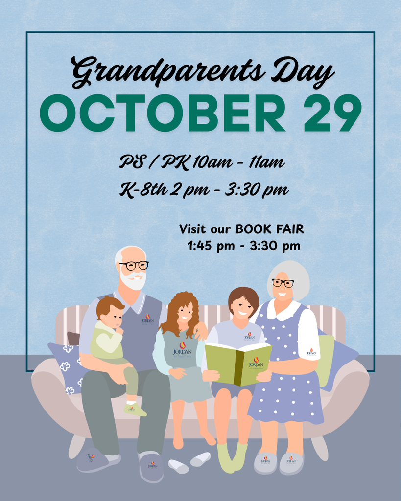 graphic image of family sitting on couch with blue and gray background