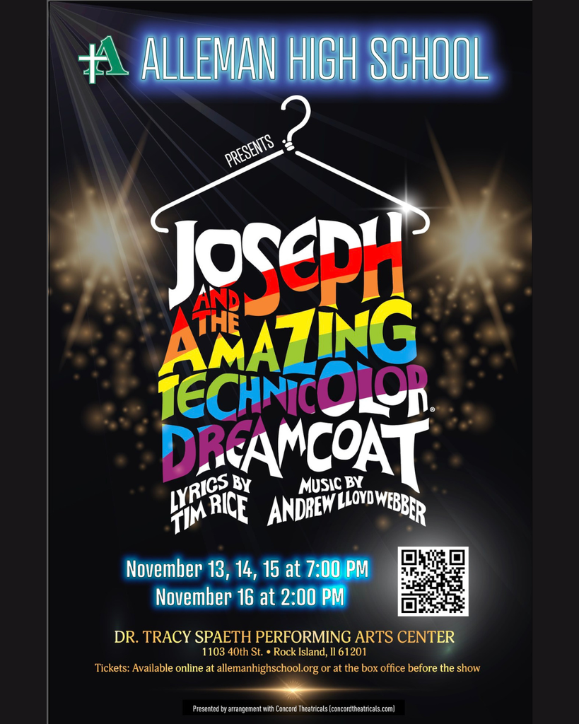 flier for AHS musical