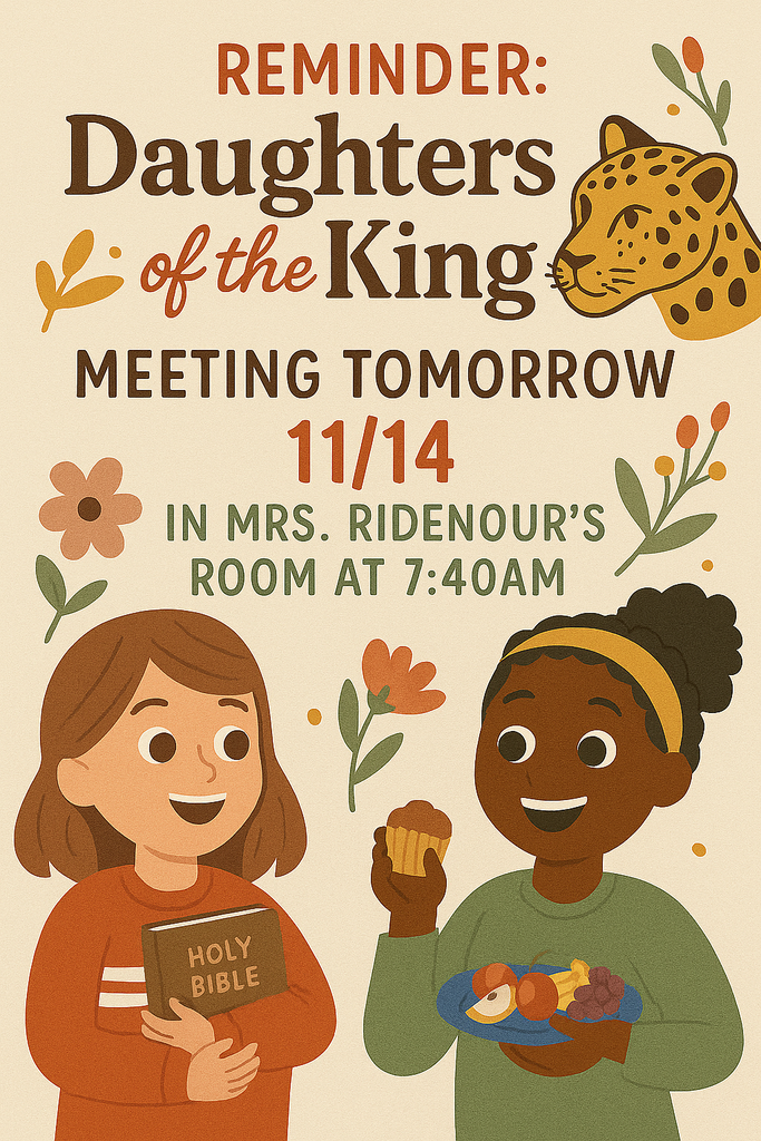 Daughters of the King club poster