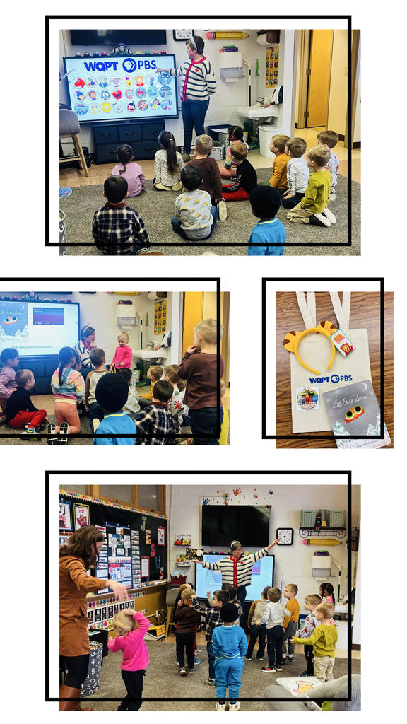 preschool students learning in a classroom