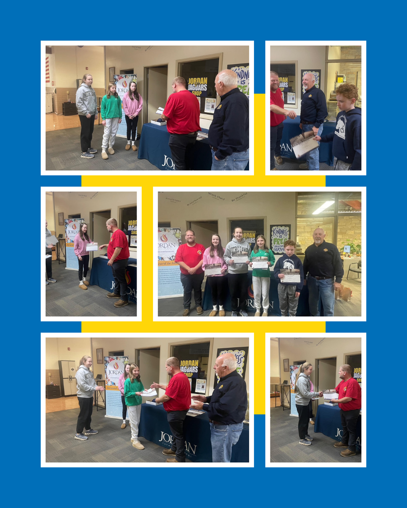 photo collage of students receiving certificates