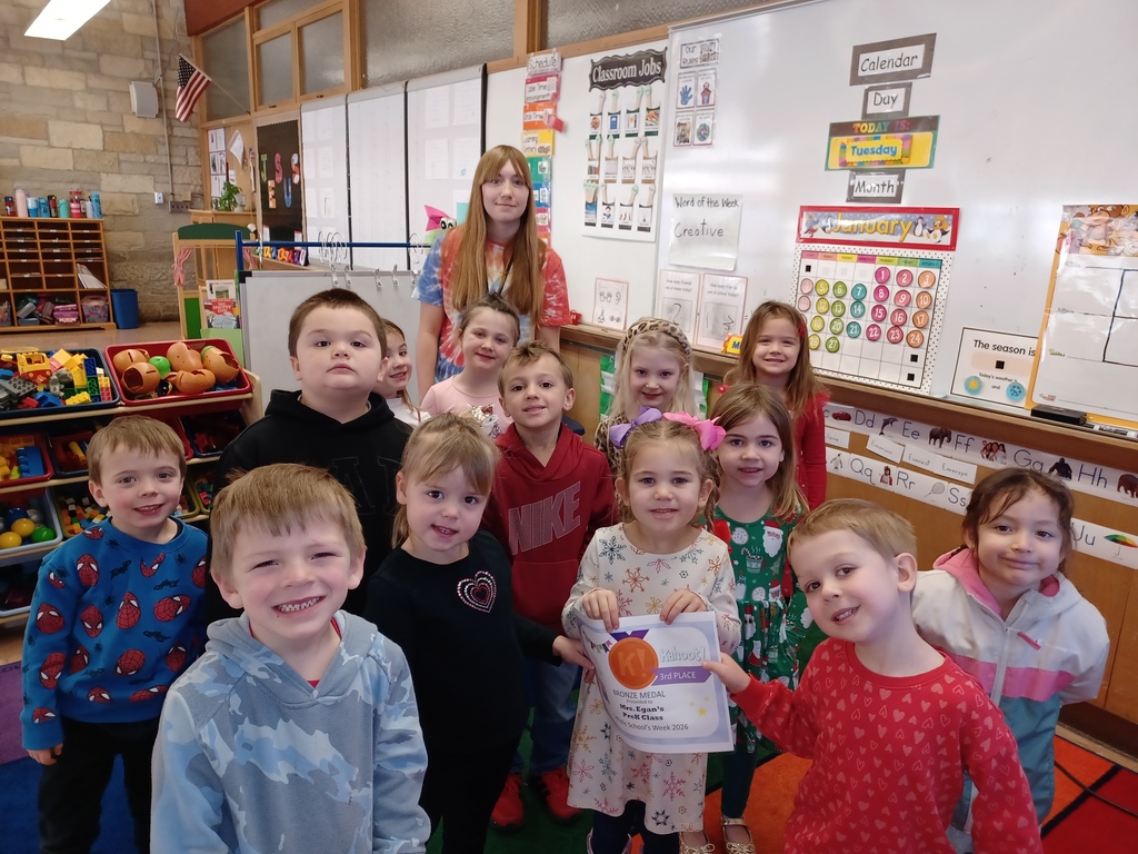 students posing in a group