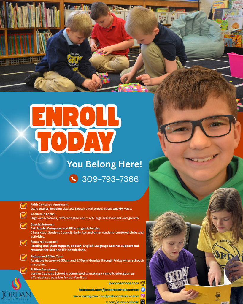 enroll now flier