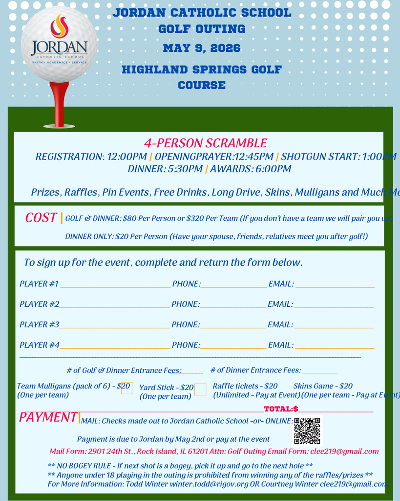 golf outing flier