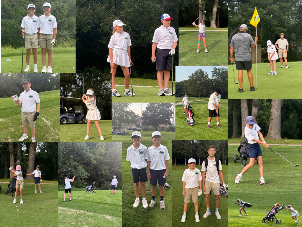 golf team collage