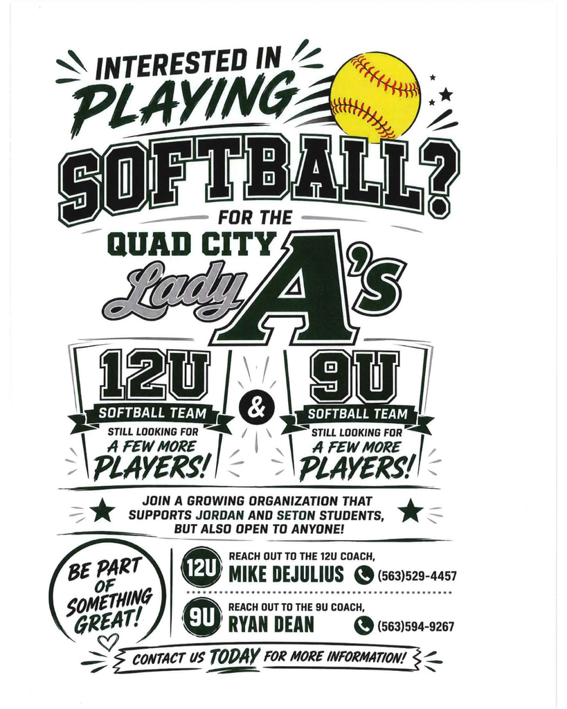 softball flier