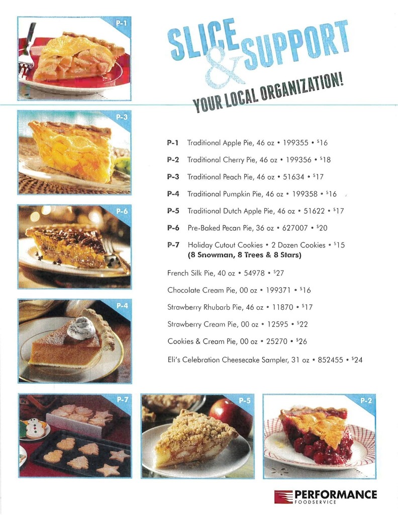 Pie flier
