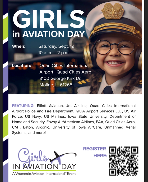 Girls in Aviation Day flier