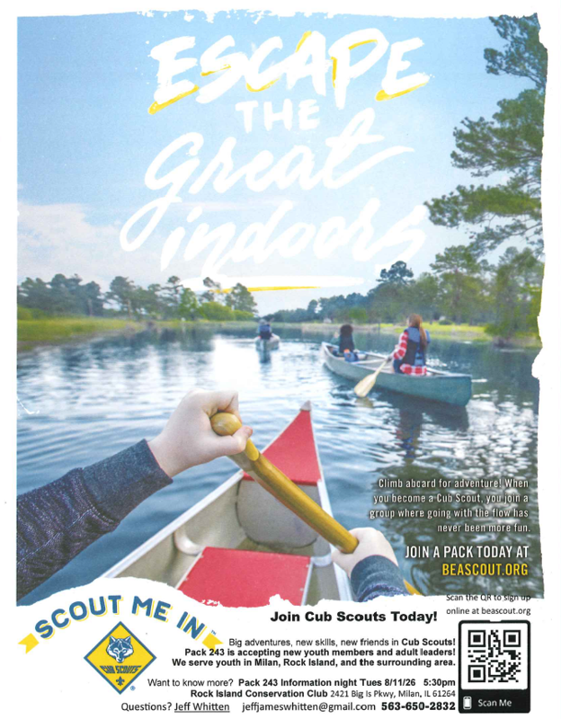 Scouts flier