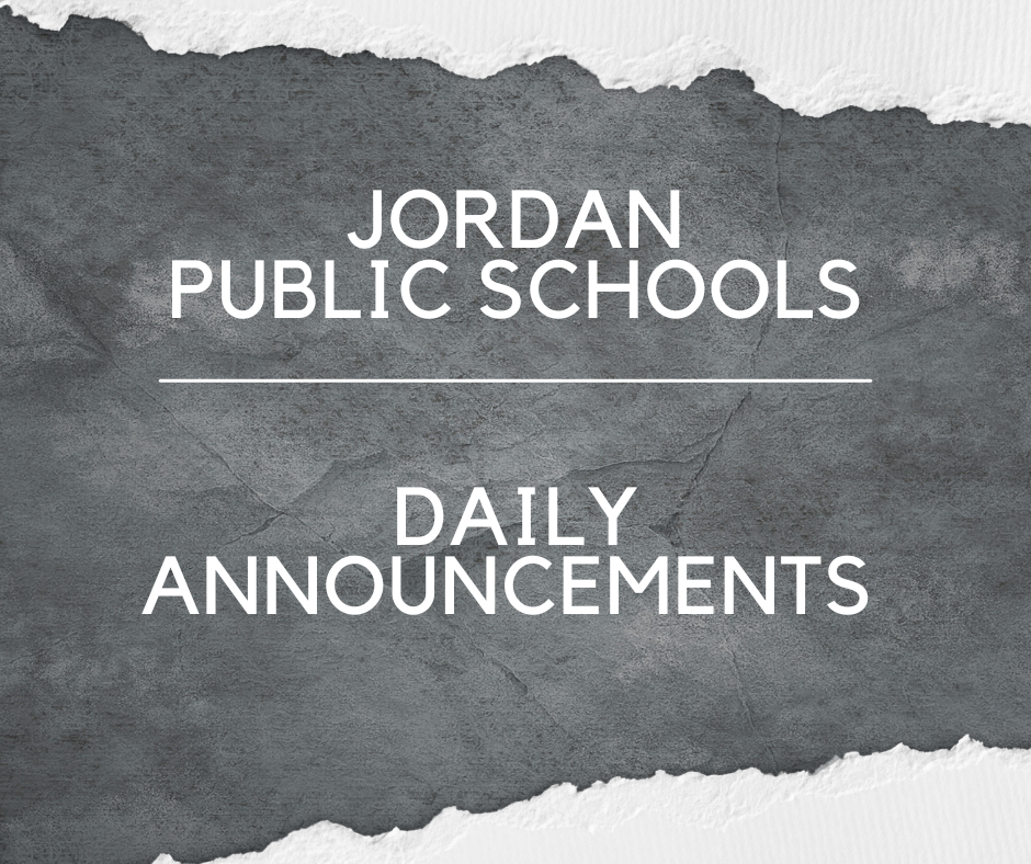 Morning Announcements