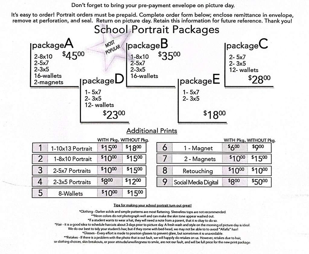 Picture Order Form