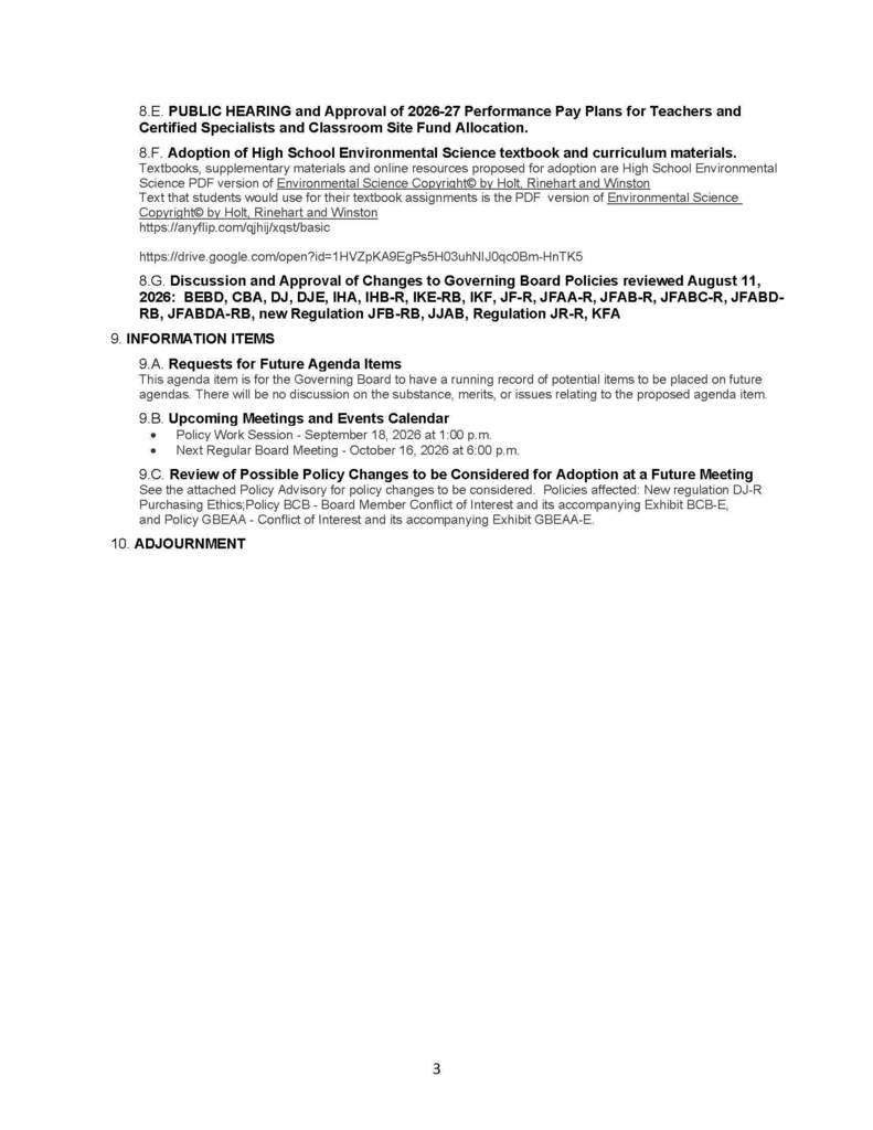 Page 3 September Board meeting agenda 