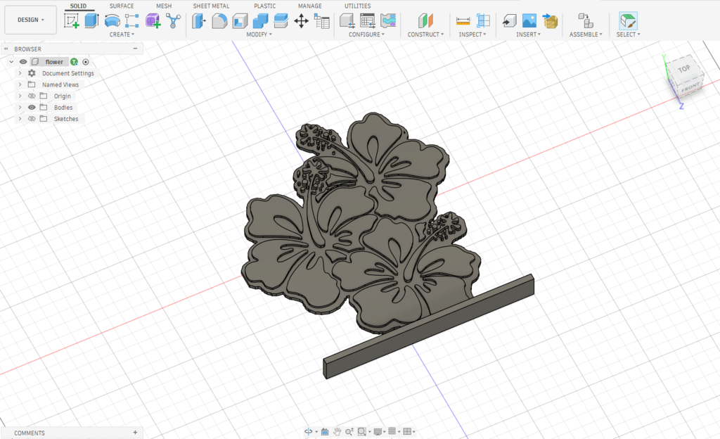 Flower designed by Shandiin