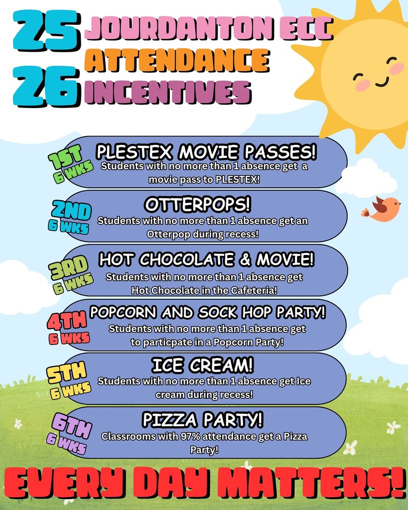 25-26 Attendance Incentive