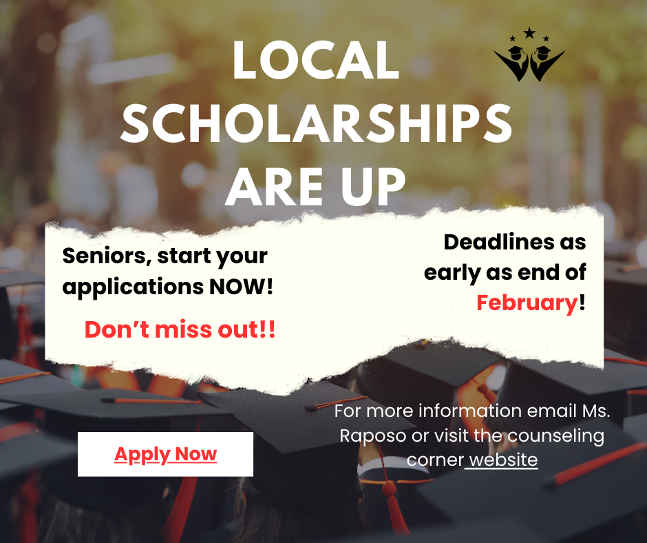 Local scholarships are up