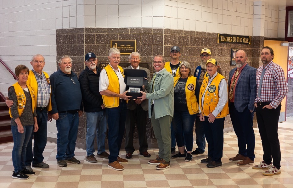 Nephi Lions Club with Dr. Dale Anderson from Desert Research Institute