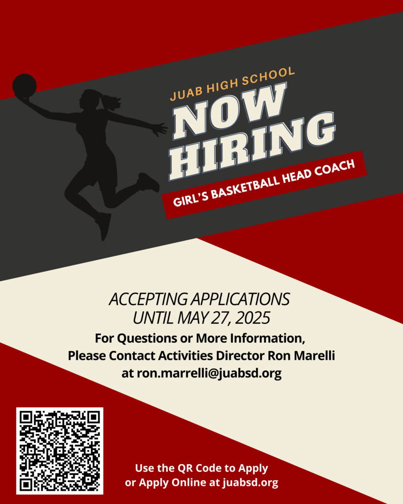 Juab High School Girl's Basketball Head Coach Position Info
