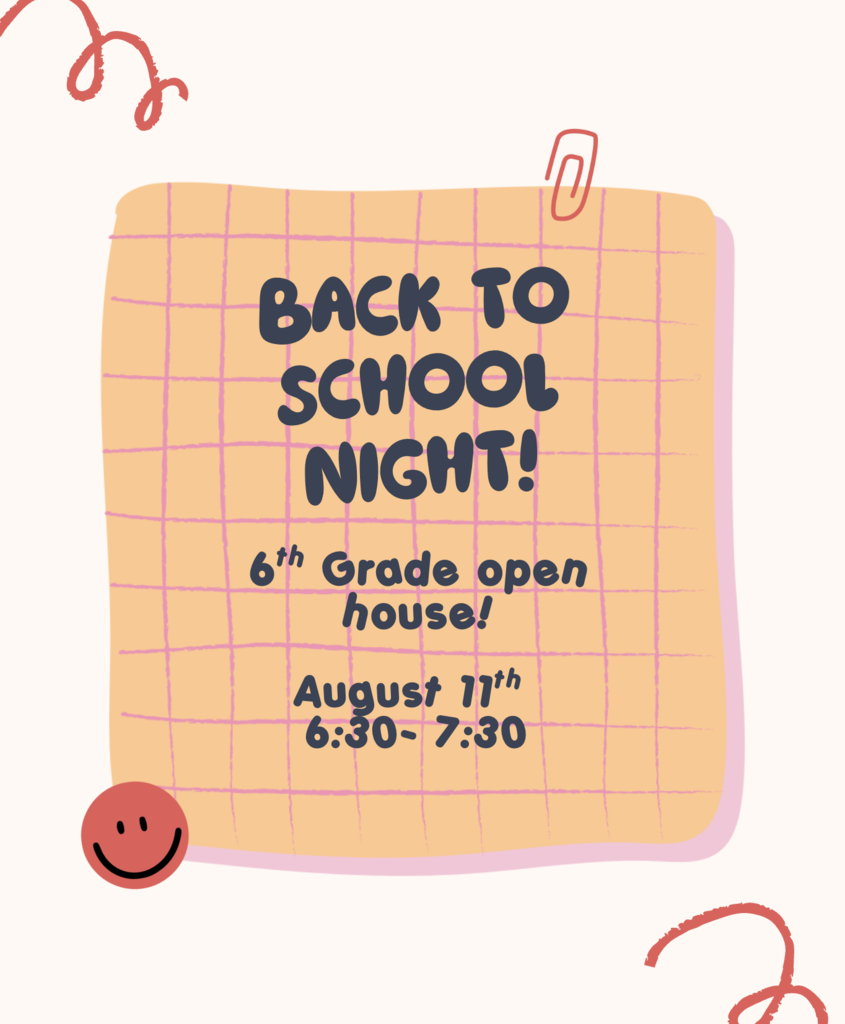 📚✨ Back to School Night ✨📚 6th Grade Open House – Monday, August 11th 📍 Juab Jr High School 🕡 6:30–7:30 PM  Come meet the teachers, tour the school, and get excited for the new year! 🐝❤️