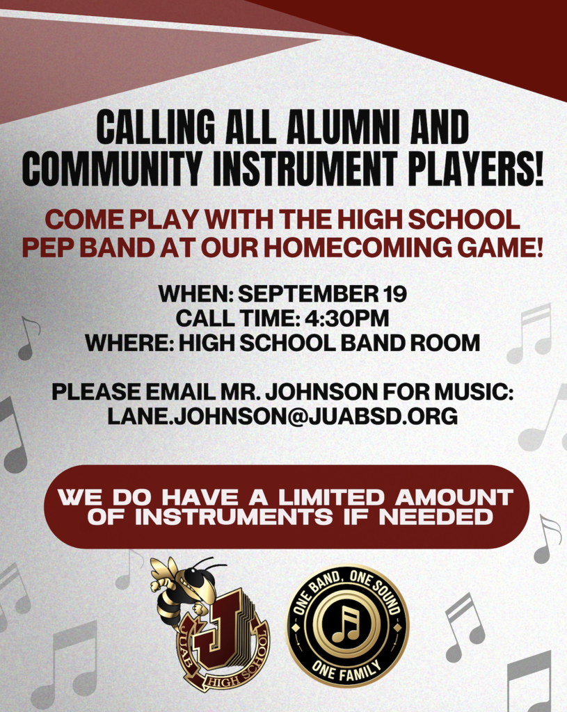 ATTN: Calling All Instrument Players!