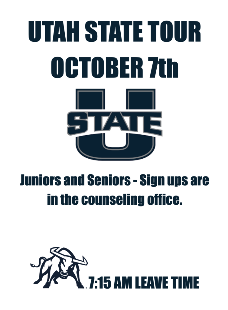 USU Tour for Juniors and Seniors