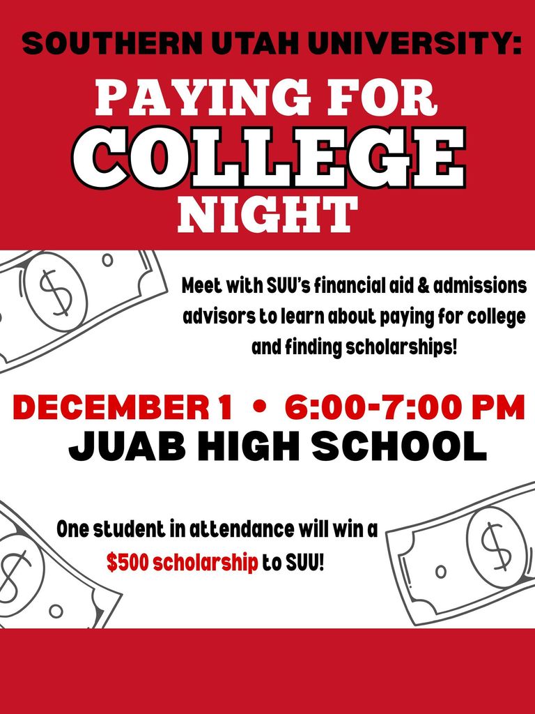 Financial Aid night with SUU