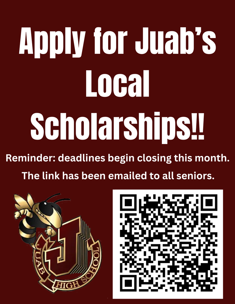 Local Scholarships are due this month!