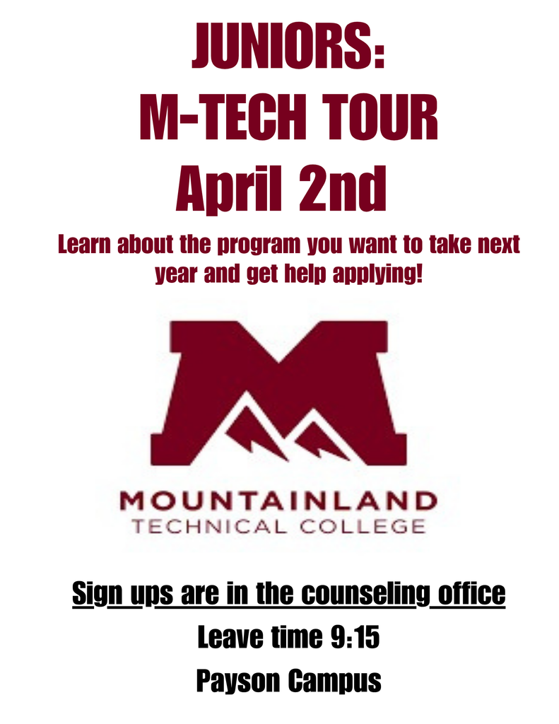 M-Tech tour on April 2