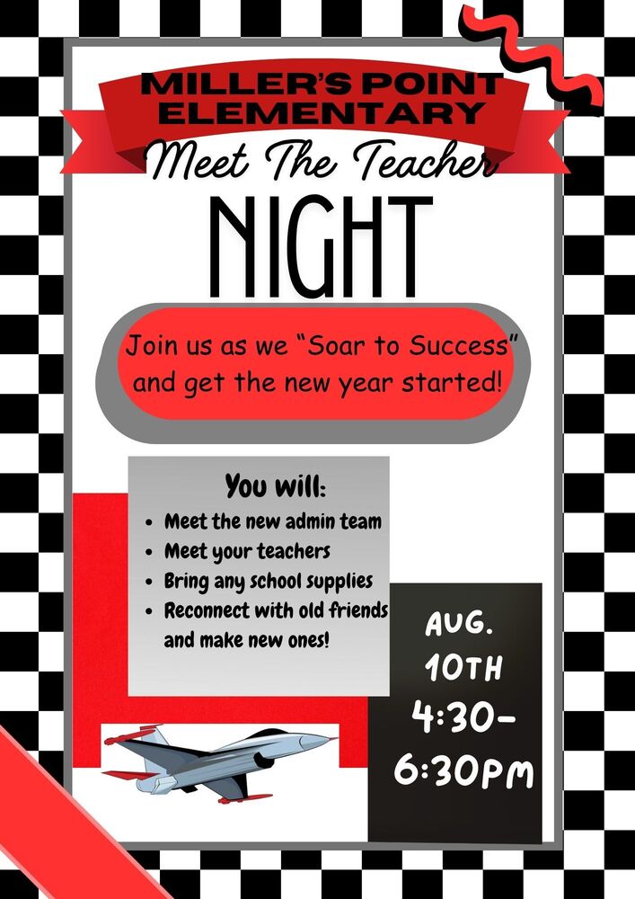 Meet the Teacher Flyer