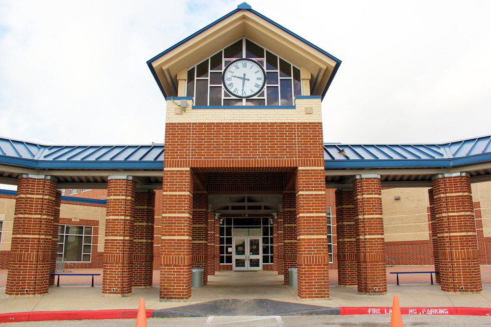 Front of school