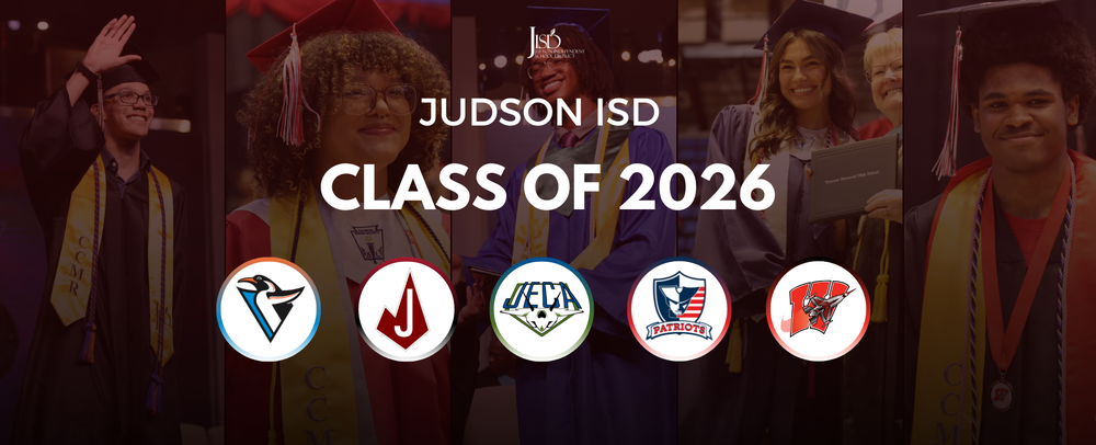 Judson Class of 2026 with high school logos