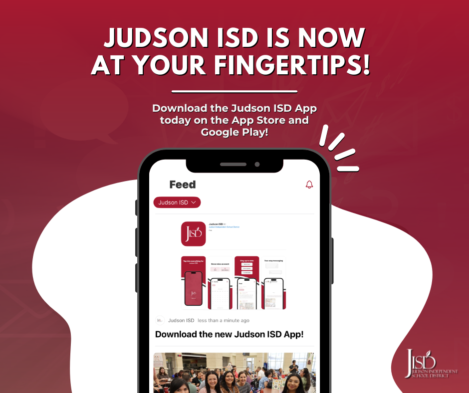 Judson ISD App Annoucement