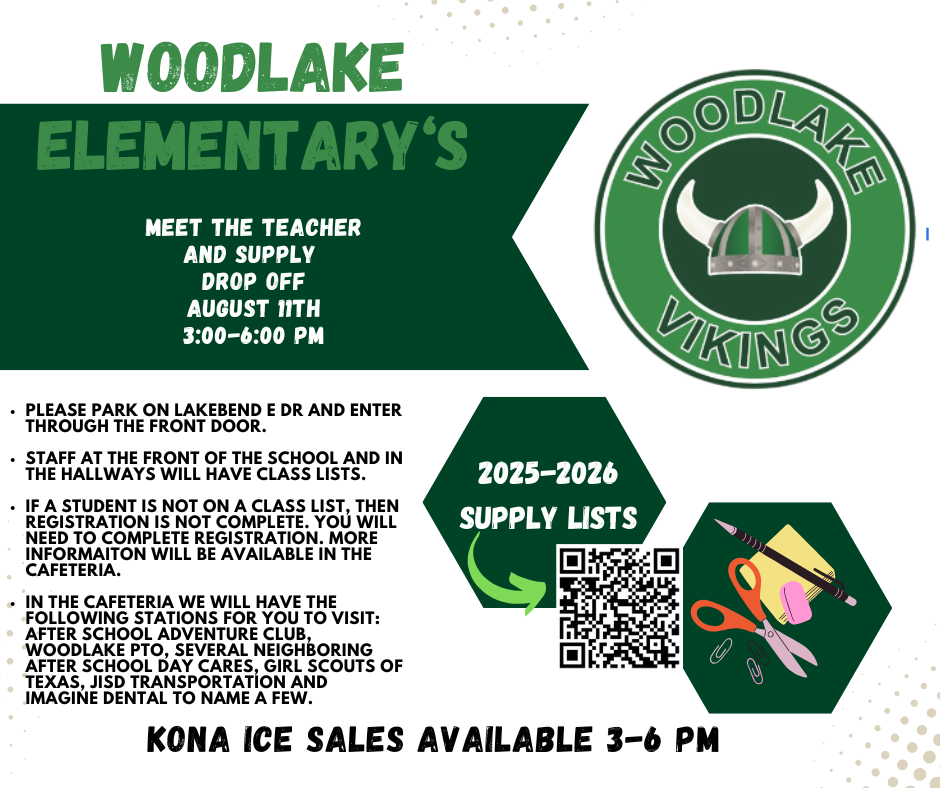 WE are excited to announce the Meet the Teacher and Supply Drop Off for fully registered students!