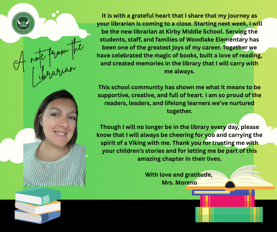 Mrs. Moreno's Farewell Message