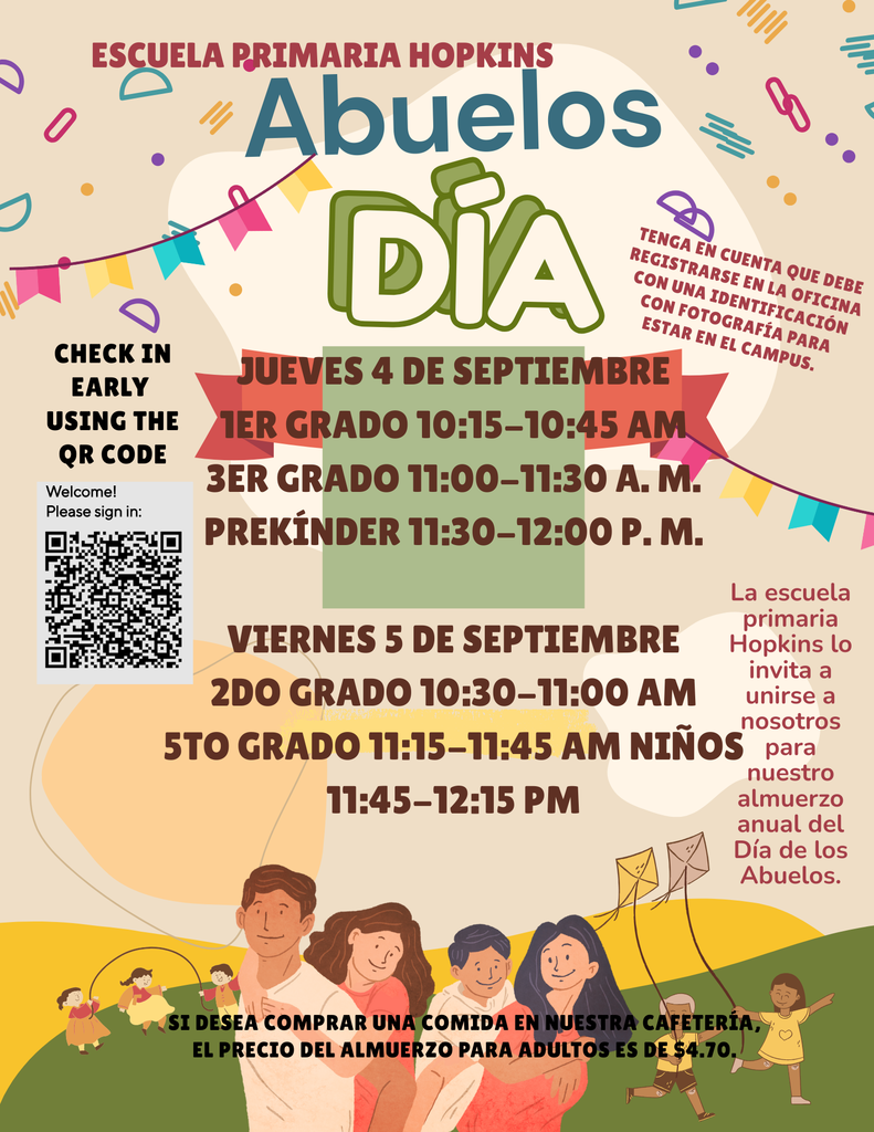 Grandparents Day, September 4th & 5th