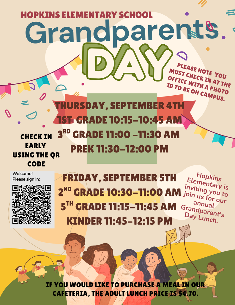 Grandparents Day, September 4th & 5th