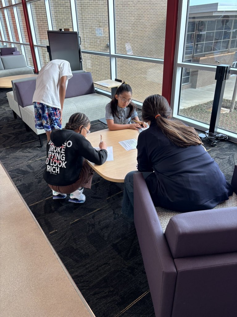 Students working together