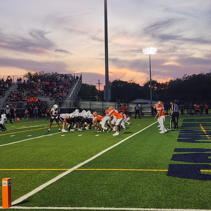 football team playing