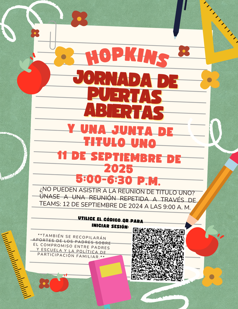 Open  House/Title I Meeting