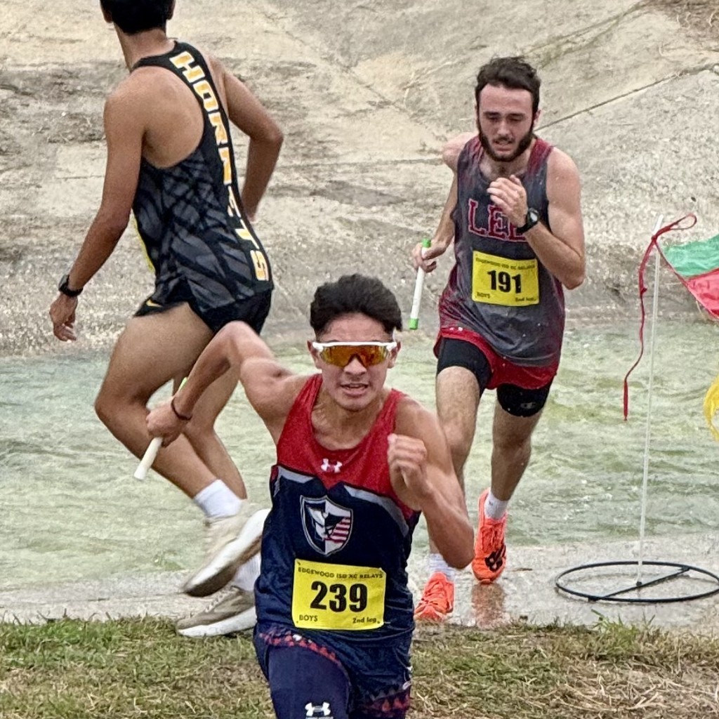 XC athlete running