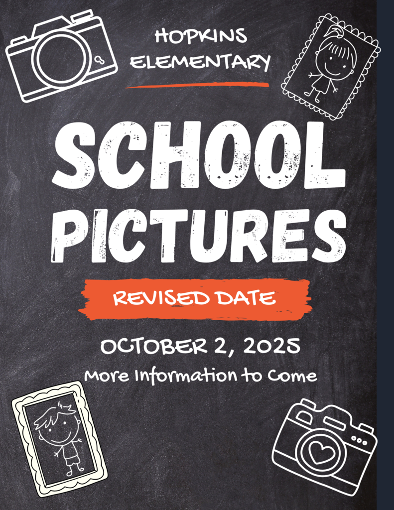 Revised date of Fall Individual Pictures, October 2, 2025. 
