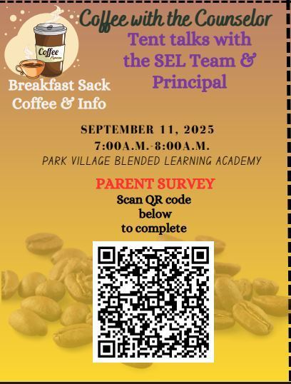 Coffee with Counselor and Principal