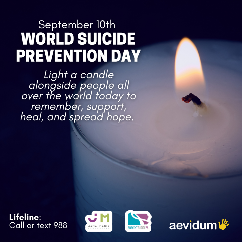 World suicide day graphic