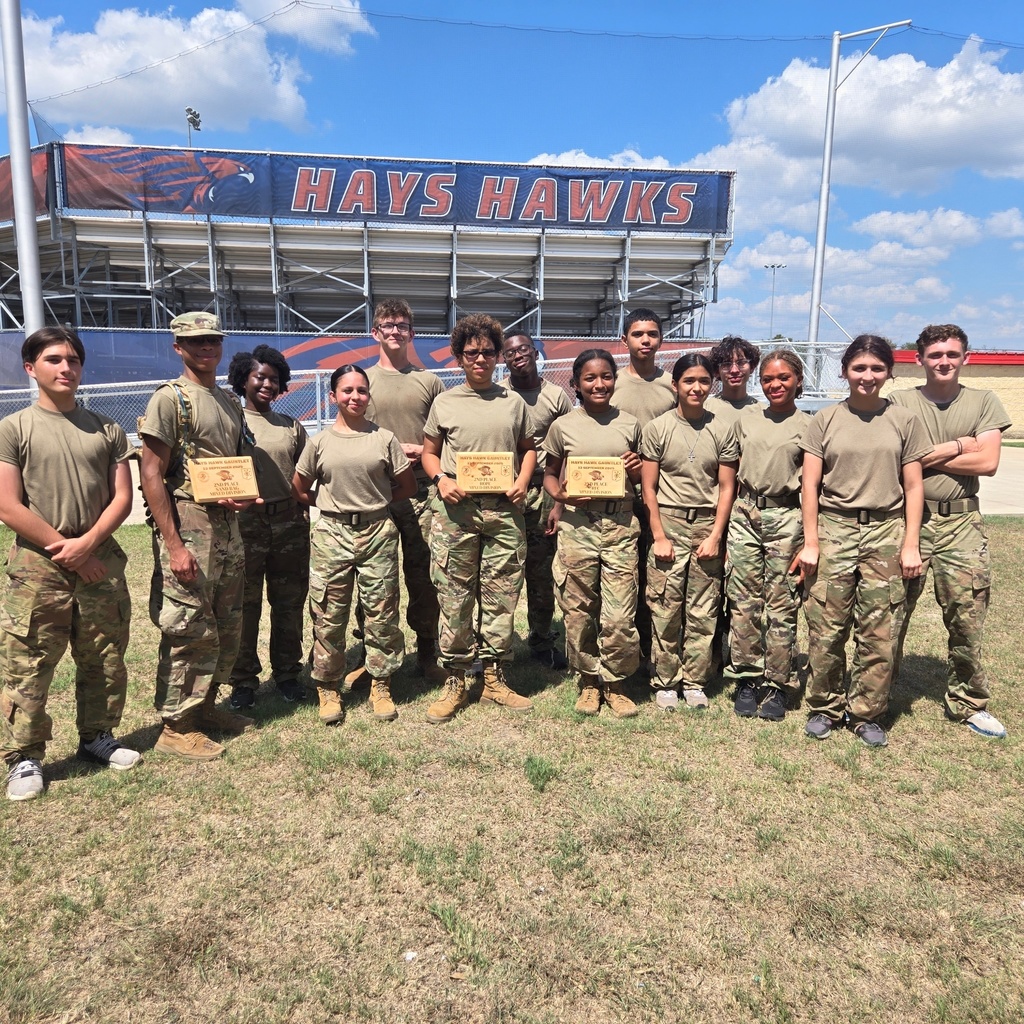 Army JROTC group photo at Raiders contest