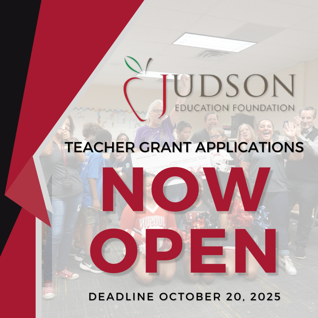 Graphic announcing JEF Teacher Grants are open through October 20