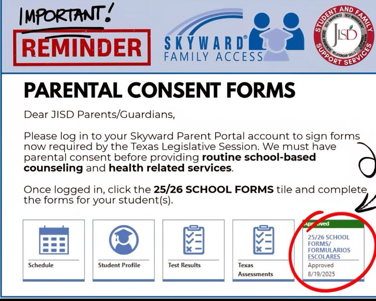 JISD Parent Consent